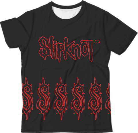 Man's T-shirt 3D - Slipknot (11) - Mfest