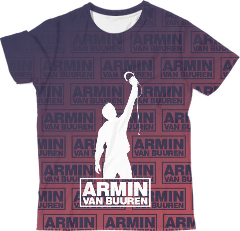 Man's T-shirt 3D - Armin Van Buuren 9 - Mfest