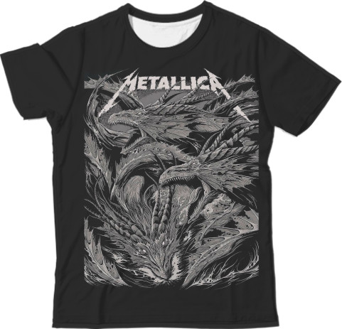 Man's T-shirt 3D - METALLICA (5) - Mfest