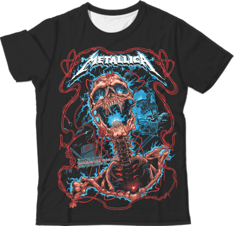 Man's T-shirt 3D - METALLICA (8) - Mfest