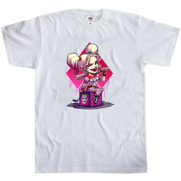 Men's T-Shirt Fruit of the loom - Harley Quinn - Mfest