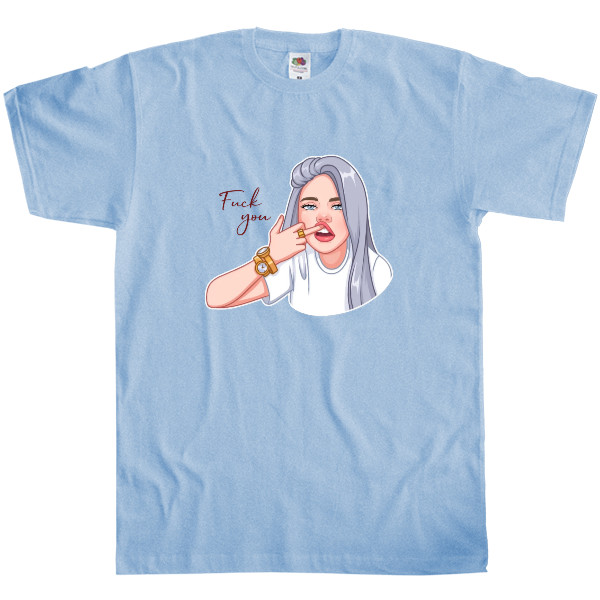 Men's T-Shirt Fruit of the loom - Billie Eilish 4 - Mfest