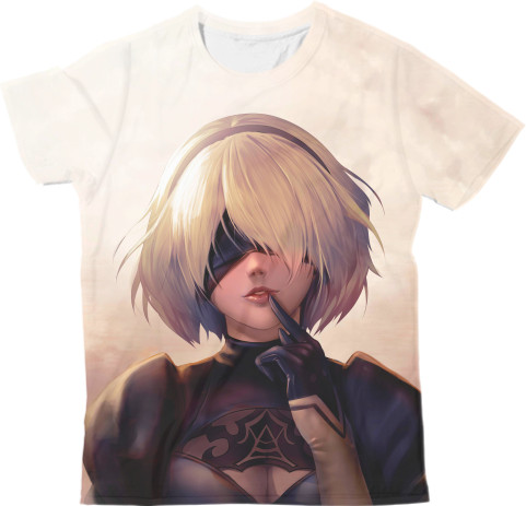 Man's T-shirt 3D - NIER: AUTOMATA (3) - Mfest