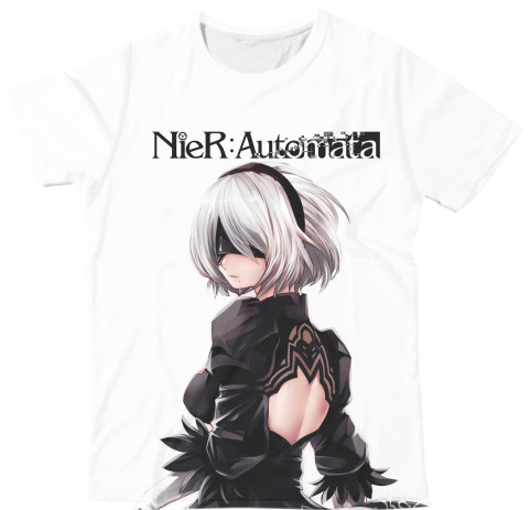 Man's T-shirt 3D - NIER: AUTOMATA (4) - Mfest