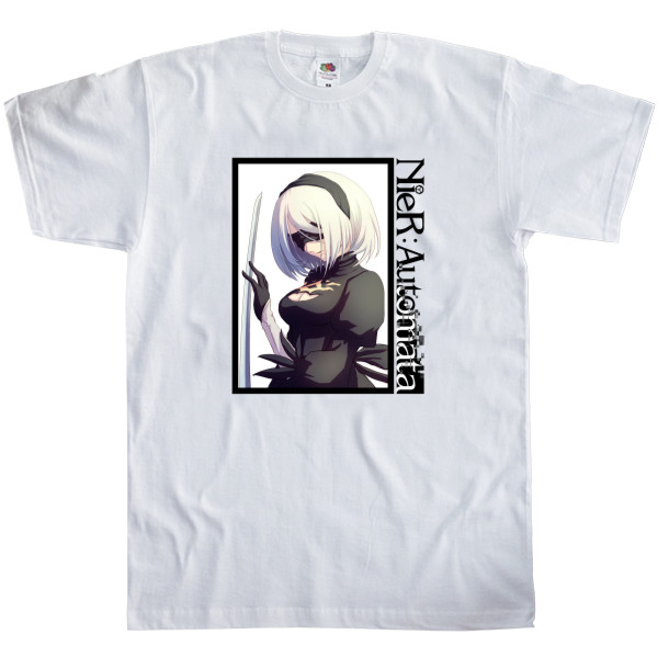 Men's T-Shirt Fruit of the loom - NIER: AUTOMATA (11) - Mfest