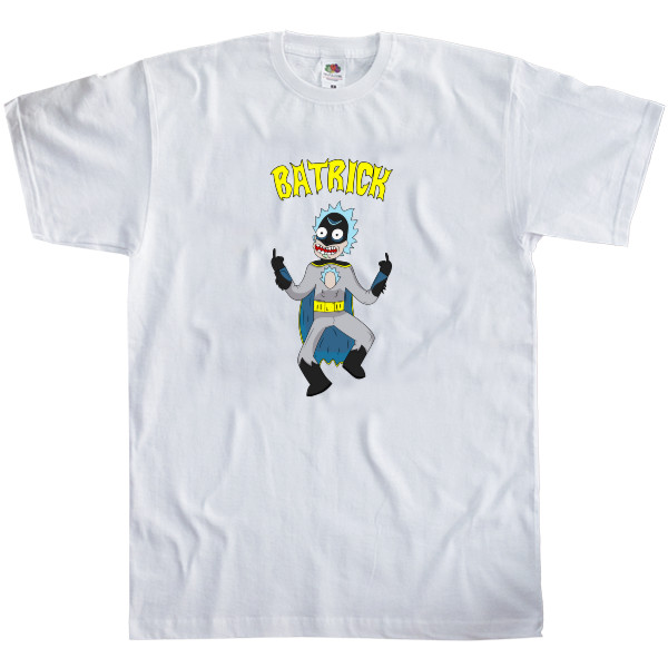 Men's T-Shirt Fruit of the loom - Rick And Morty (BATMAN 2) - Mfest