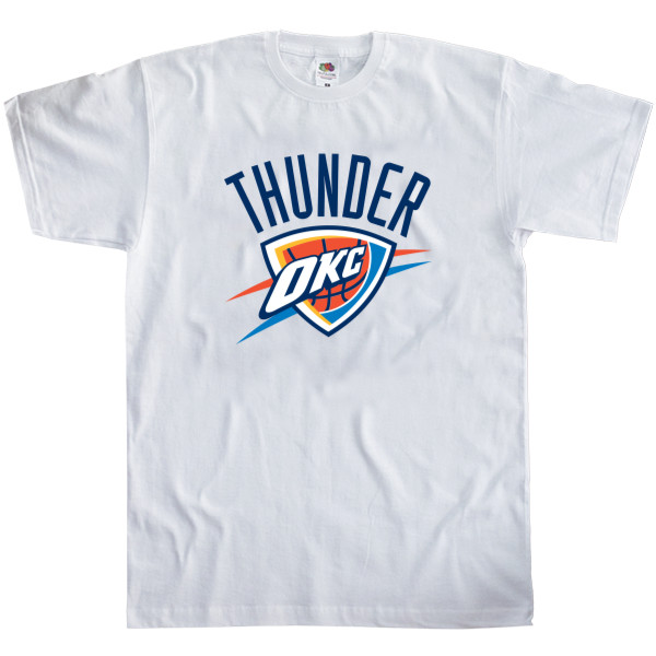 Men's T-Shirt Fruit of the loom - Oklahoma City Thunder (1) - Mfest