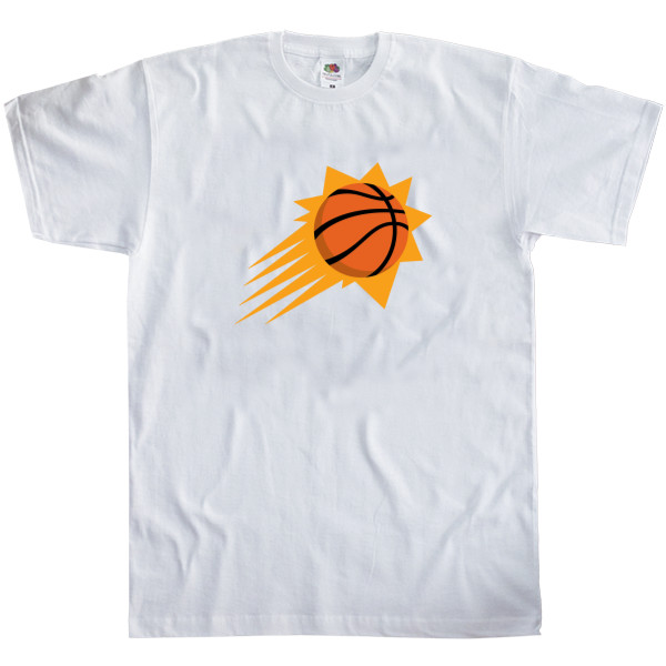 Футболка Классика Мужская Fruit of the loom - Phoenix Suns (2) - Mfest