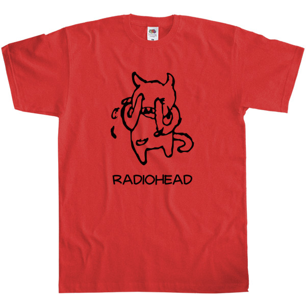 Men's T-Shirt Fruit of the loom - Radiohead  7 - Mfest