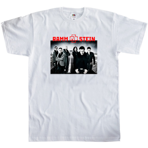 Men's T-Shirt Fruit of the loom - Rammstein 6 - Mfest