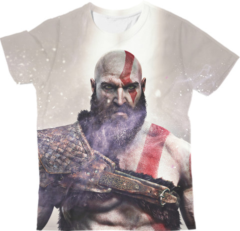 Man's T-shirt 3D - God Of War (2) - Mfest