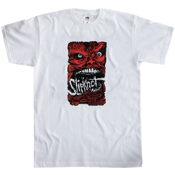 Men's T-Shirt Fruit of the loom - Slipknot 8 - Mfest