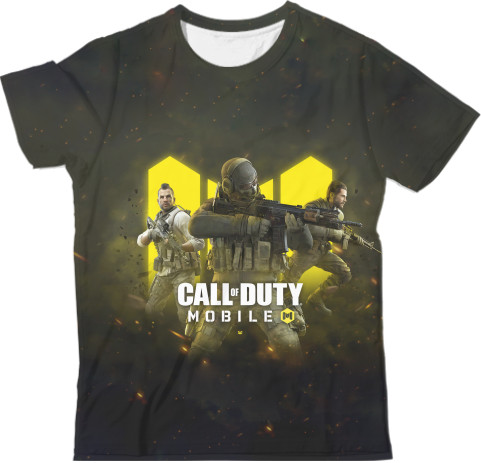 Man's T-shirt 3D - Call of duty 2 - Mfest