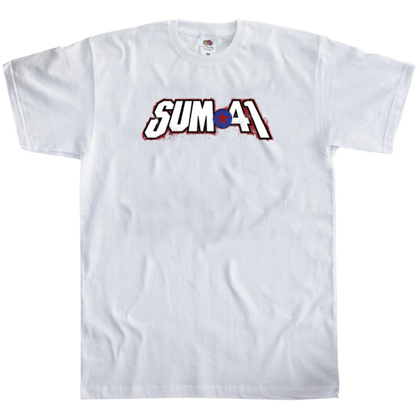 Men's T-Shirt Fruit of the loom - Sum 41 -1 - Mfest