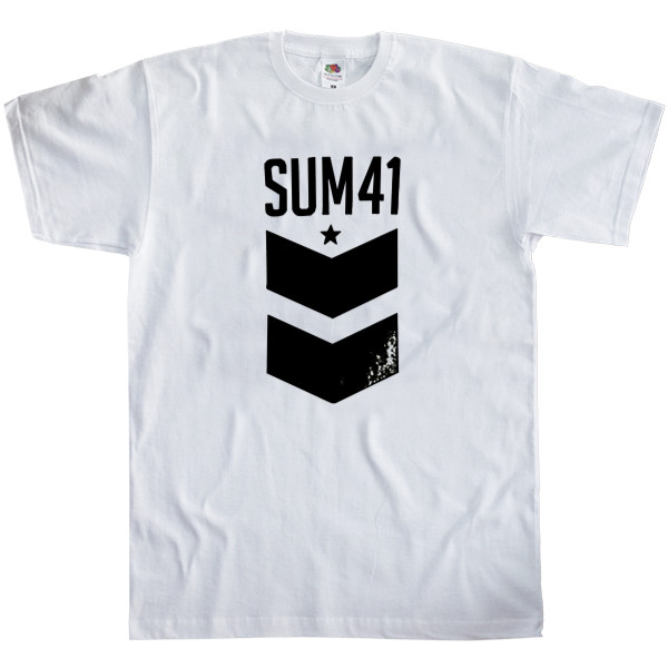 Men's T-Shirt Fruit of the loom - SUM 41 -9 - Mfest