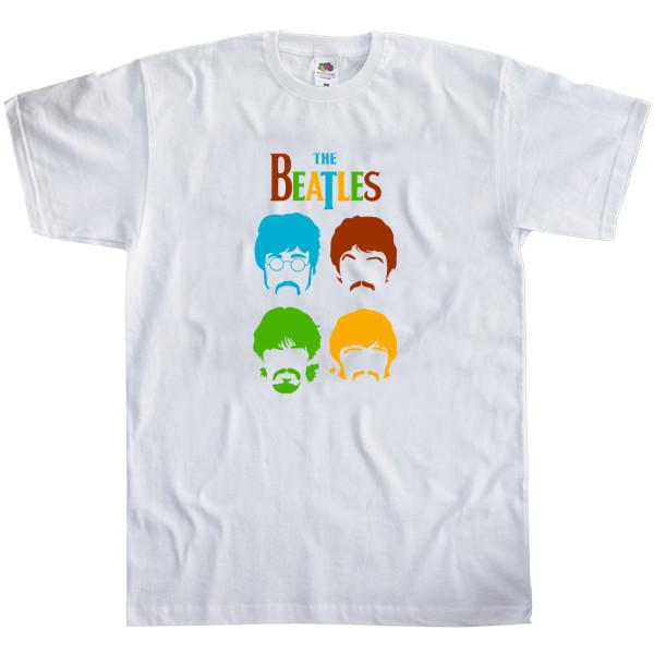 Men's T-Shirt Fruit of the loom - The Beatles 8 - Mfest