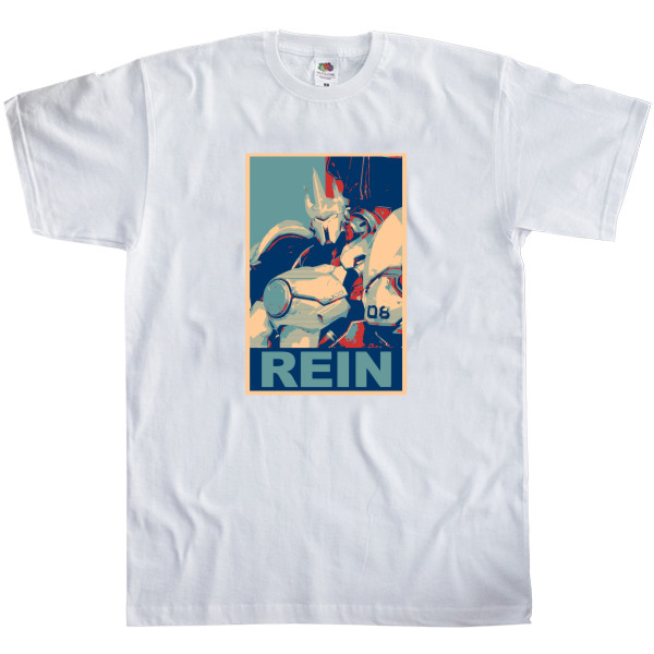 Men's T-Shirt Fruit of the loom - OVERWATCH (REINHARDT) - Mfest