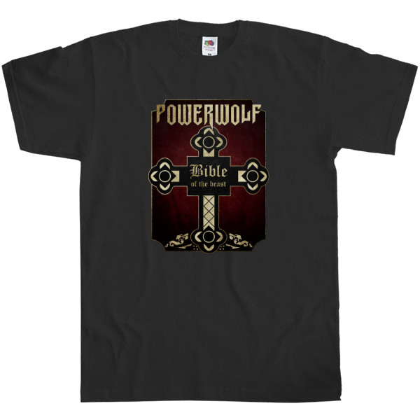 Men's T-Shirt Fruit of the loom - powerwolf 2 - Mfest