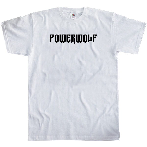 Men's T-Shirt Fruit of the loom - powerwolf 3 - Mfest