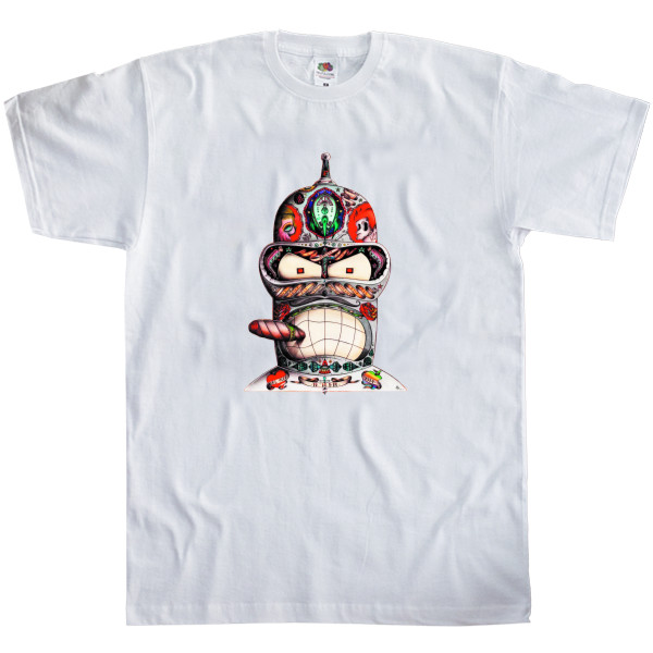 Men's T-Shirt Fruit of the loom - Bender tatto - Mfest