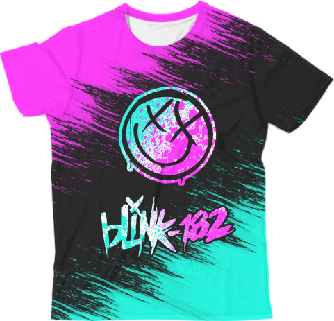 Man's T-shirt 3D - Blink-182 [8] - Mfest