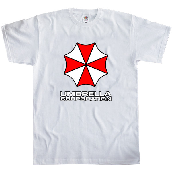 Men's T-Shirt Fruit of the loom - RESIDENT EVIL (UMBRELLA) [1] - Mfest