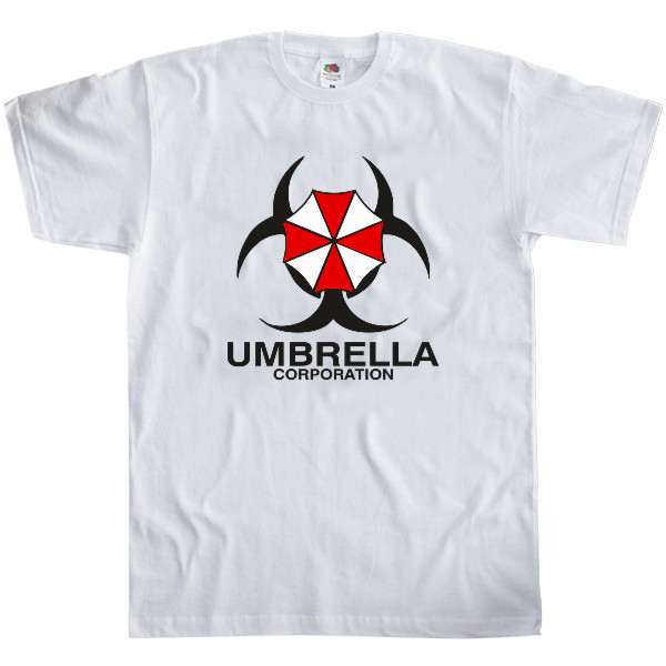 Футболка Класика Чоловіча Fruit of the loom - UMBRELLA CORPORATION 3 - Mfest