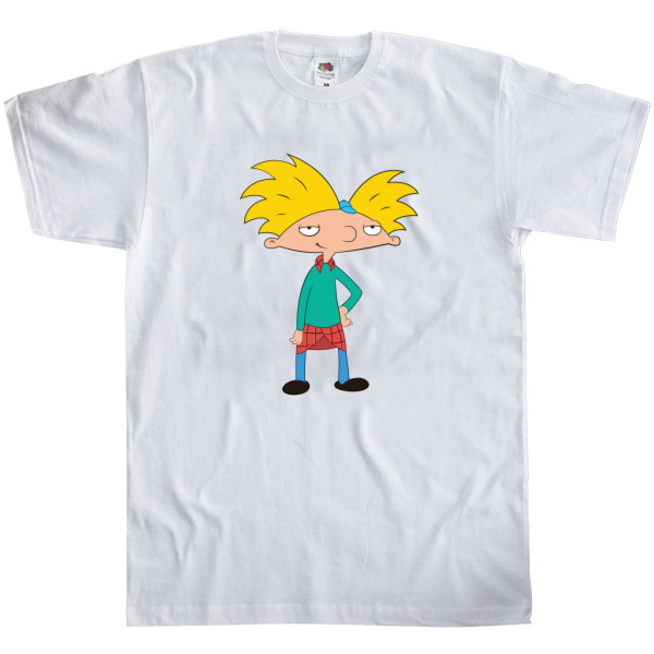 Men's T-Shirt Fruit of the loom - hey arnold - Mfest