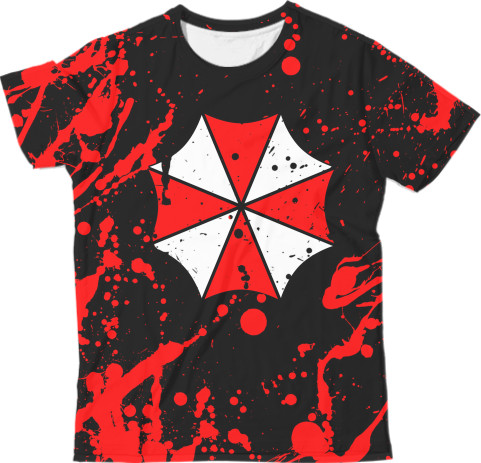 Man's T-shirt 3D - RESIDENT EVIL (UMBRELLA) [4] - Mfest