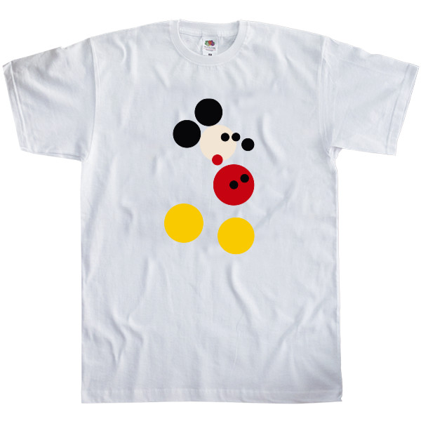 Men's T-Shirt Fruit of the loom - Микки Маус ART - Mfest