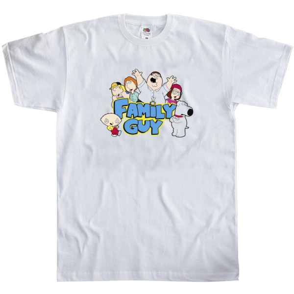 Men's T-Shirt Fruit of the loom - Гриффины 4 - Mfest