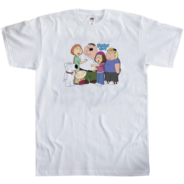 Men's T-Shirt Fruit of the loom - Гриффины 7 - Mfest