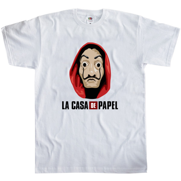 Men's T-Shirt Fruit of the loom - la casa de papel - Mfest