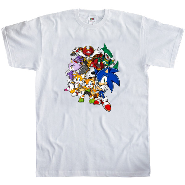 Men's T-Shirt Fruit of the loom - Sonic (11) - Mfest