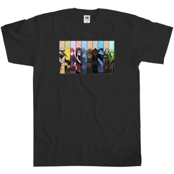 Men's T-Shirt Fruit of the loom - akatsuki 2 - Mfest