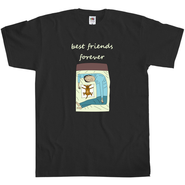 Men's T-Shirt Fruit of the loom - Best friends - Mfest