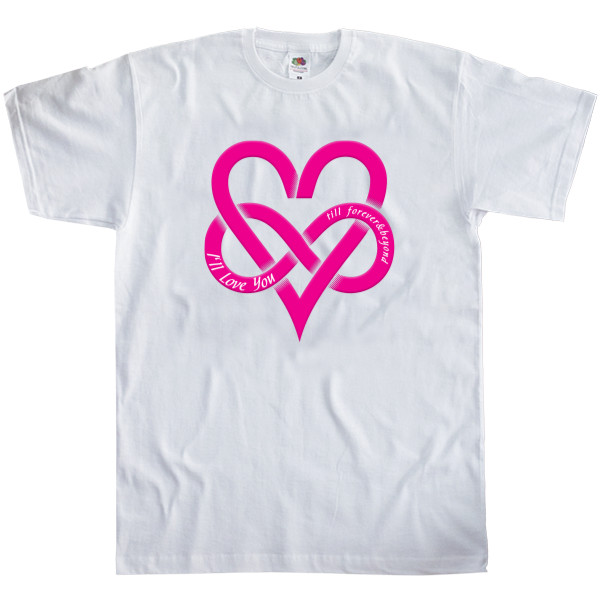 Men's T-Shirt Fruit of the loom - Infinite Love 1 - Mfest