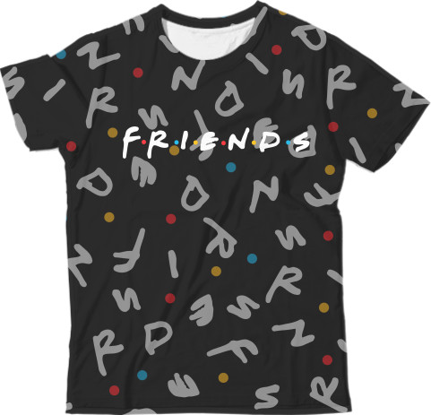 Man's T-shirt 3D - Friends [1] - Mfest