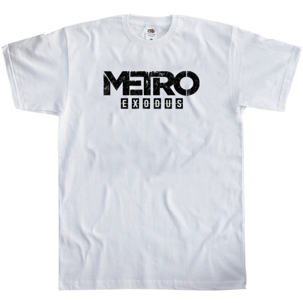 Футболка Класика Чоловіча Fruit of the loom - metro 2033 LOGO - Mfest Metro 2033 - Футболка Класика Чоловіча Fruit of the loom - metro 2033 LOGO - Mfest