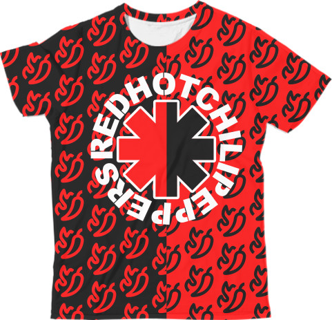 Man's T-shirt 3D - Red Hot Chili Peppers [1] - Mfest