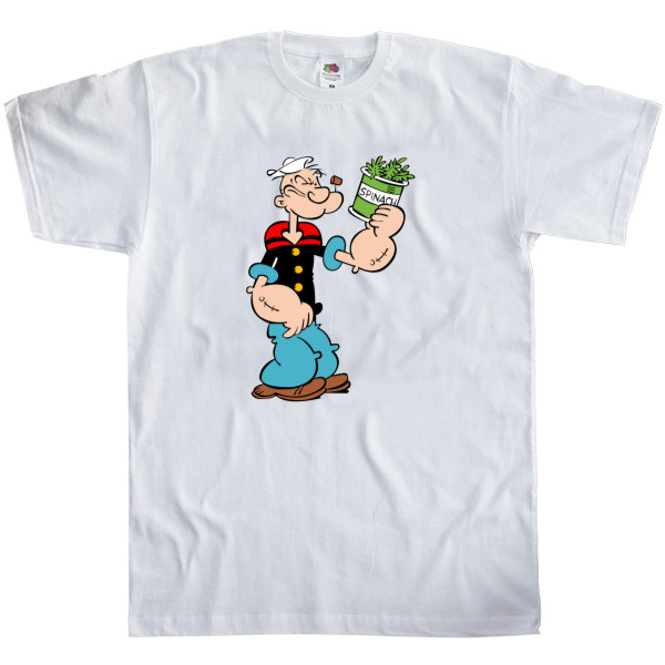 Men's T-Shirt Fruit of the loom - Popeye 8 - Mfest