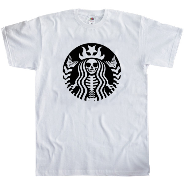 Men's T-Shirt Fruit of the loom - Dead Starbucks - Mfest