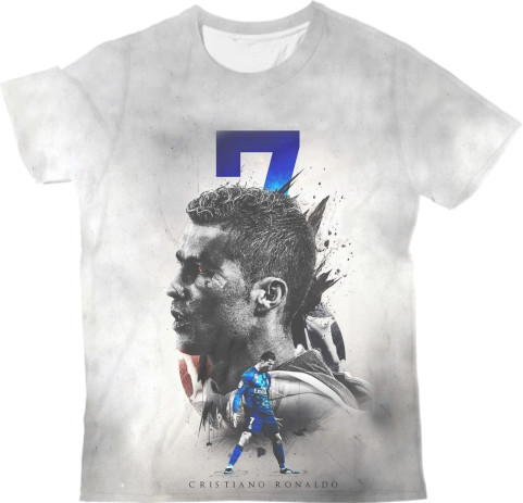 Man's T-shirt 3D - ronaldo - Mfest