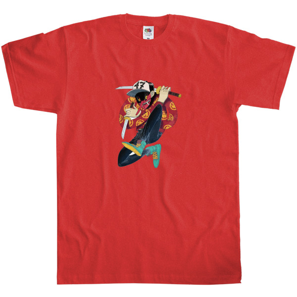 Men's T-Shirt Fruit of the loom - Devil Ninja - Mfest