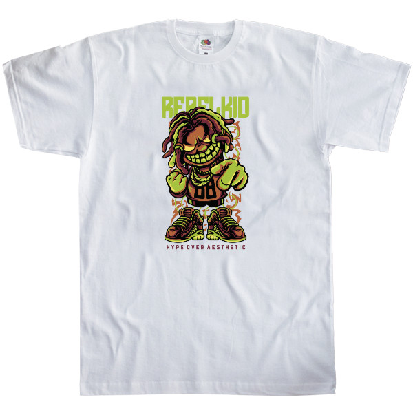 Men's T-Shirt Fruit of the loom - Rebel Kid - Mfest