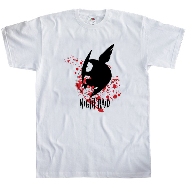 Men's T-Shirt Fruit of the loom - Night Raid (Akame ga Kill!) - Mfest