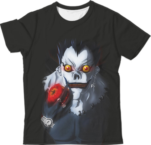 Футболка 3D Чоловіча - ryuk apple - Mfest