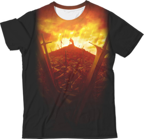 Man's T-shirt 3D - battle of camlann - Mfest