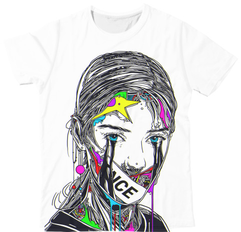 Man's T-shirt 3D - CRY BABY - Mfest