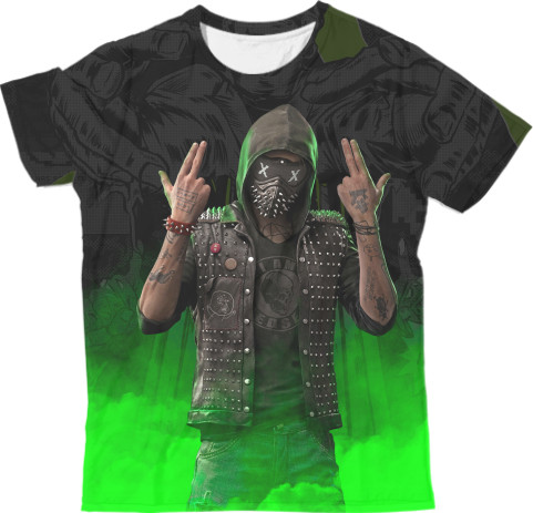 Man's T-shirt 3D - WATCH DOGS [1] - Mfest